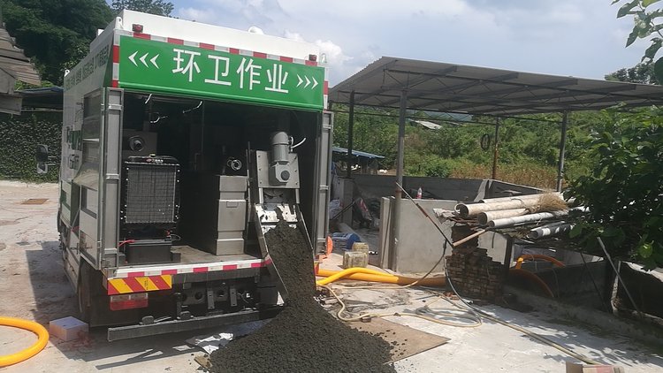 新政镇污泥干湿分离技术